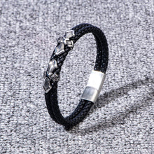 Load image into Gallery viewer, Leather Braided Bracelet