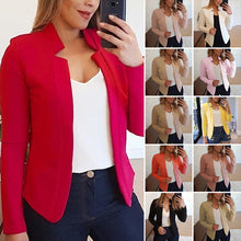 Load image into Gallery viewer, Women&#39;s Solid Color Small Suit