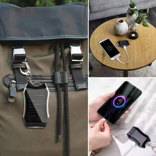 Load image into Gallery viewer, Mini Solar Power Bank Keychain