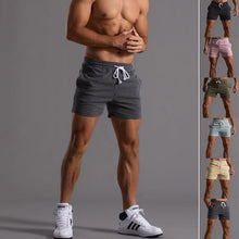 Load image into Gallery viewer, Men&#39;s Drawstring Elastic Workout Shorts