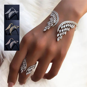 Angel Wings Ring & Bracelet