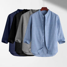 Load image into Gallery viewer, Striped Linen Shirt