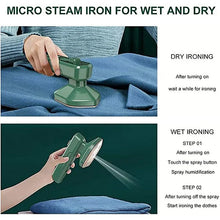 Load image into Gallery viewer, Professional Micro Steam Iron