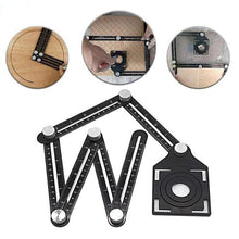 Load image into Gallery viewer, Six-Sided Aluminum Alloy Angle Measuring Tool