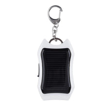 Load image into Gallery viewer, Mini Solar Power Bank Keychain